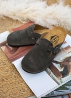 Clogs ανατομικά από δέρμα καστόρι Plakton 181539