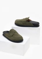 Clogs suede με ανατομικό πάτο