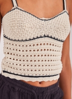 Crop top crochet ONLY 15318209