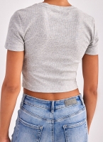Crop top κοντομάνικο ONLY 15311891