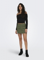 Crop top μακρυμάνικο strapless ONLY 15336324