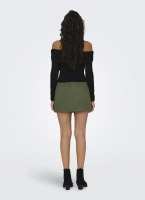 Crop top μακρυμάνικο strapless ONLY 15336324