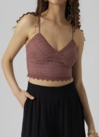 Crop top με δαντέλα VERO MODA 10272481