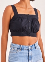 Crop top με κουμπιά AWARE by Vero Moda 10306764