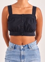 Crop top με κουμπιά AWARE by Vero Moda 10306764