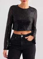 Crop top με παγιέτες Vero Moda 10305497
