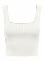 Crop top με τετράγωνη λαιμόκοψη ONLY 15344407
