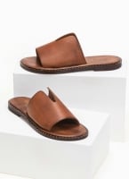 Σανδάλια δερμάτινα με άνοιγμα στη φάσα Iris Sandals