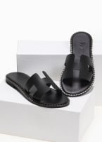 Σανδάλια δερμάτινα με ανοίγματα Iris Sandals