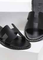 Σανδάλια δερμάτινα με ανοίγματα Iris Sandals