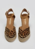 Εσπαντρίγιες platforms από συνθετικό ponyskin Ragazza 0699