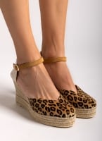 Εσπαντρίγιες platforms από συνθετικό ponyskin Ragazza 0699