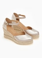 Εσπαντρίγιες platforms δερμάτινες Ragazza 0699