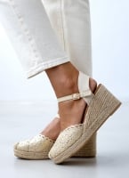 Εσπαντρίγιες platforms πλεκτές Erynn
