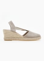 Εσπαντρίγιες platforms suede με λάστιχα