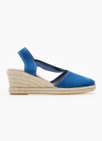 Εσπαντρίγιες platforms suede με λάστιχα