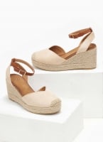 Εσπαντρίγιες platforms suede με μπαρέτα Erynn