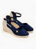 Εσπαντρίγιες platforms suede με μπαρέτα Refresh 171882