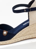Εσπαντρίγιες platforms suede με μπαρέτα Refresh 171882
