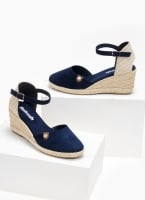 Εσπαντρίγιες platforms suede με μπαρέτα Refresh 171882