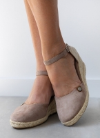 Εσπαντρίγιες platforms suede με μπαρέτα Refresh 171882