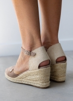 Εσπαντρίγιες platforms suede με μπαρέτα Refresh 171882