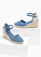 Εσπαντρίγιες platforms τζιν με μπαρέτα Refresh 171870