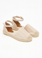 Εσπαντρίγιες suede με ανάγλυφο pattern