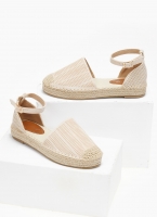 Εσπαντρίγιες suede με ανάγλυφο pattern