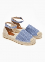 Εσπαντρίγιες suede με ανάγλυφο pattern