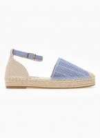 Εσπαντρίγιες suede με ανάγλυφο pattern