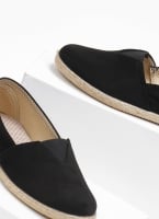 Εσπαντρίγιες suede με λάστιχο