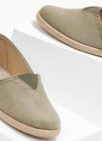 Εσπαντρίγιες suede με λάστιχο