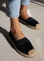 Εσπαντρίγιες suede με λάστιχο