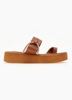 Flatform σανδάλια με στρας Estil