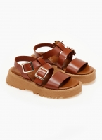 Flatforms δερμάτινα με τοκάδες TFP