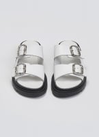 Flatforms δερμάτινα σανδάλια με τοκάδες Tfp