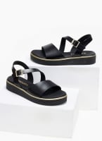 Flatforms σανδάλια δερμάτινα Ragazza 01186