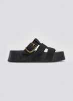 Flatforms σανδάλια καστόρινα ATENEO