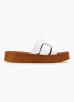 Flatforms σανδάλια με pattern Estil