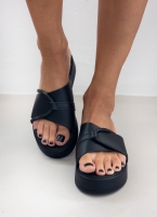 Flatforms σανδάλια με στρας Estil