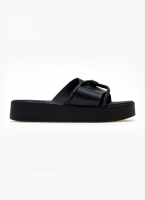 Flatforms σανδάλια με στρας Estil