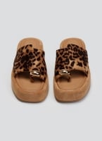 Flatforms σανδάλια suede ERYNN