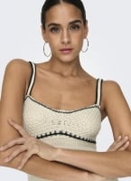 Φόρεμα crochet ONLY 15318219