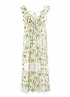 Φόρεμα με βολάν στους ώμους Vero Moda 10324125
