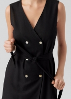 Φόρεμα με κουμπιά με λινό VERO MODA 10282496