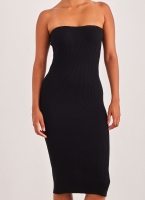 Φόρεμα ριμπ strapless Vero Moda 10309494