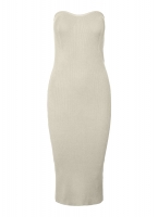 Φόρεμα ριμπ strapless Vero Moda 10309494