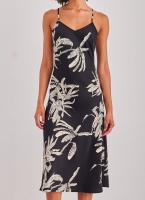 Φόρεμα σατέν με print Aware 10307622