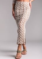 Φούστα μάξι crochet Vero Moda 10327093